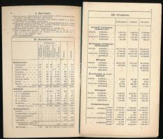 1932 M. Kir. Postavezérigazgatóság - Adatok a M. Kir. Postáról, 11p
