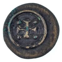 1141-1162. Denár Ag "II. Géza" (0,24g) T:AU,XF patina Hungary 1141-1162. Denar Ag "Ge...