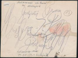 cca 1908 Kostajnik, Aleksandrov Revirni bánya bejárata, bányavasút, hátoldalon feliratozott fotó, 12...