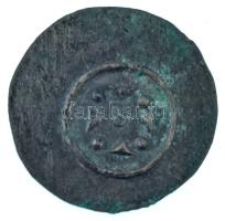 1162-1172. Denár Ag "III. István" (0,27g) T:XF patina Hungary 1162-1172. Denar Ag "St...