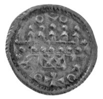 1172-1196. Denár Ag "III. Béla" (0,20g) T:AU,XF Hungary 1172-1196. Denar Ag "Bela III...