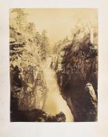 cca 1890-1900 Lapp (számi) néprajzi fotó, Molde norvég város fotója, a másik oldalon: Pont d'Es...