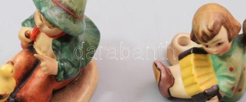 Hummel 2 darab figura, jelzett, kopással, m: 6-7 cm