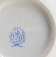 Herendi kis tálka d: 8 cm, váza m: 6 cm, csikkelnyomó lepattanással