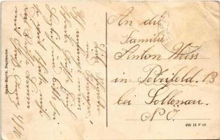 Császárfalu, Kalistrof, Kaisersdorf; templom, utca. Gellis Henrik kiadása / Kirche, Strasse / church...