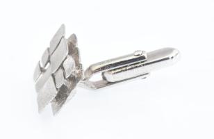 Ezüst (Ag) mandzsetta , pár jelzett, 11,82 g