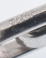 Ezüst (Ag) mandzsetta , pár jelzett, 11,82 g