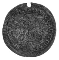 Ausztria 1731. 3kr Ag "VI. Károly" Bécs (1,61g) T:XF patina, lyukasztott
Austria 1731. 3 ...