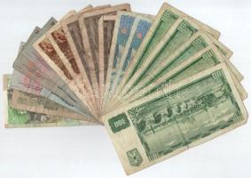 Csehszlovákia 1960-1988. 5K-100K (16db) + Szlovákia 1999. 20K T:F,VG
Czechoslovakia 1960-1988. 5 Ko...