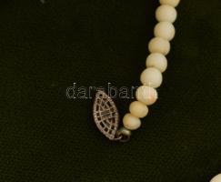 Csont nyaklánc, dobozzal 46 cm