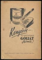 1947 A Népszava jubileumi naptára, gerincnél kissé levált, 169p