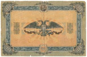 Orosz Polgárháború / Dél-Oroszország / Wrangel Hadserege 1919. 1000R T:VG Russian Civil War / South ...