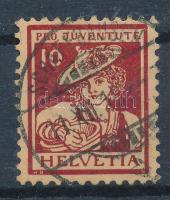 1916 Pro Juventute sor záróértéke Mi 132 (Mi EUR 80.-)