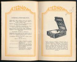 1929 Eternola beszélőgépek árjegyzéke, Eternola Mechanikai Részvénytársaság, Beszélőgépek és Hanglem...