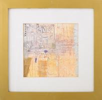 - Ajtai Tamás (1952-): Ubi vivis. Olaj, pasztell, kollázs, vászon, jelzett, hátoldalán feliratozott....