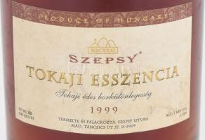 1999 Szepsy Tokaji Esszencia, bontatlan palack édes fehér desszertbor, 2%, 0,375l