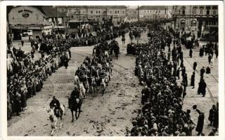 1938 Kassa, Kosice; bevonulás / entry of the Hungarian troops