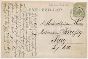 1907 Detta, Ghedu, Deta; A levélíró háza, melyet nagyapja épített több mint 100 évvel ezelőtt / hous...