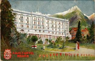 1915 Merano, Meran (Südtirol); Palast Hotel (EB)