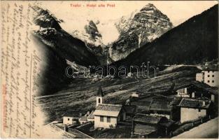 1903 Trafoi (Stelvio, Stilfs; Südtirol); Hotel alte Post (small tear)