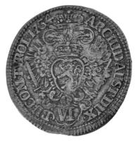 Csehország (történelmi tartomány) 1734. 6kr Ag "VI. Károly" (3,30g) T:VF patina
Bohemia 1...