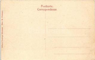 Moresnet, Vue de la Chateau Eulenbourg et de la gare / Schloss Eulenburg, Bahnhof / castle, railway ...