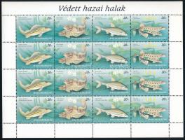 1997 Védett hazai halak 5 db teljes ív (11.000)