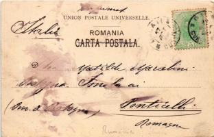 1900 Galati, Galatz; Au Bord du Danube / quay (EK)