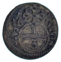 Ausztria 1675. 3pf "I. Lipót" Ag (0,60g) T:XF patina
Austria 1675. 3 Pfennig "Leopol...