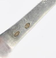 6 db ezüst (Ag) kiskanál. Jelzett dianás, 112 g