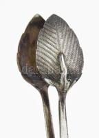 Filigrán ezüst (Ag) cukorfogó, jelzett, 37g