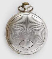 Omega ezüst (Ag) tokos zsebóra, sérült számlappal, működik, bruttó 75g