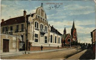 1912 Kaposvár, Katolikus kör. Fenyvesi Béla kiadása (ázott / wet damage)