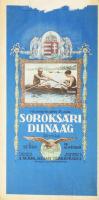 cca 1930-1940 A Soroksári Dunaág térképe. Vízisporttérképek 11. sz. 1 : 25.000. Bp., M. Kir. Állami ...