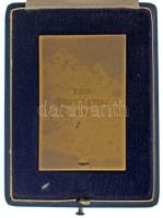 Berán Lajos (1882-1943) 1939. "Holfeld Henrik, a BBTE örökös m. elnöke emlékének 1932 / Tura-Ti...