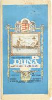 cca 1930-1940 Duna Nagybajcs-Esztergom, Vízisporttérképek 7. sz. 1 : 25.000. Bp., M. Kir. Állami Tér...