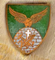 Madarassy Walter (1909-1994) ~1933. "Magyar Turista Szövetség" Br emlékplakett, hátoldalán...