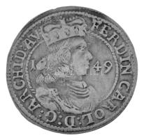 Osztrák államok / Tirol 1649. 3kr Ag "Károly Ferdinánd" (1,56g) T:XF Austrian states / County of Tyrol 1649. 3 Kreuzer Ag "Ferdinand Karl" (1,56g) C:XF Krause KM#852