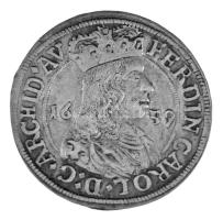 Osztrák államok / Tirol 1659. 3kr Ag "Károly Ferdinánd" (1,59g) T:XF Austrian states / County of Tyrol 1659. 3 Kreuzer Ag "Ferdinand Karl" (1,59g) C:XF Krause KM#852