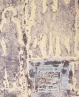 Ország Lili jelzéssel: Alakok monotípia, papír, 42x30 cm