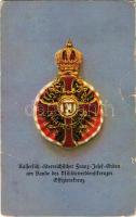 Kaiserlich-österreichischer Franz-Josef-Orden am Bande des Militärverdienstkreuzes Offizierskreuz / Austro-Hungarian K.u.K. military, Order of Franz Joseph, the Officer's Cross (szakadás / tear)