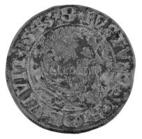 Német Államok / Porosz Hercegség 1543S 1gr Ag "I. Albert" (1,98g) T:XF-VF patina, dupla veret az előlapon German States / Duchy of Prussia 1543S 1 Groschen Ag "Albert I" (1,98g) C:XF-VF patina, double strike on the front Krause MB#3