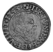 Német Államok / Porosz Hercegség 1543S 1gr Ag "I. Albert" (1,92g) T:XF-VF patina German States / Duchy of Prussia 1543S 1 Groschen Ag "Albert I" (1,92g) C:XF-VF patina Krause MB#3