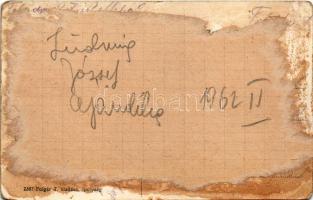 Drégelypalánk, Drégely vára. Polgár J. kiadása (ragasztónyom / glue marks)