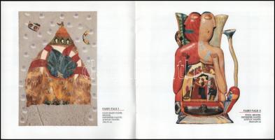 cca 2000 Atanas Hranov bolgár festőművész kiállítási prospektusa, színes reprodukciókkal, angol nyel...