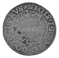 Lengyel Királyság 1532. 1gr Ag "I. Zsigmond" (1,72g) T:XF-VF patina Kingdom of Poland 1532. 1 Groschen Ag "Sigismund I" (1,72g) C:XF-VF patina Krause Kop#3081, 3083-3086