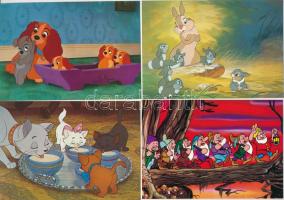 37 db MODERN postatiszta Disney motívum képeslap / 37 modern unused Walt Disney motive postcards