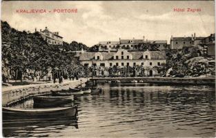 Kraljevica, Portoré, Porto Ré; Hotel Zagreb. F. A. Schnautz (EB)