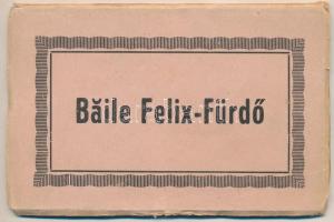 Félix-fürdő, Baile Felix; nem képeslapos leporello 10 lappal / non-postcard leporello with 10 cards