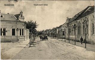 1912 Komárom, Komárno; Tisztviselőtelep. L. H. Pannonia / officers' colony (felületi sérülés / surface damage)